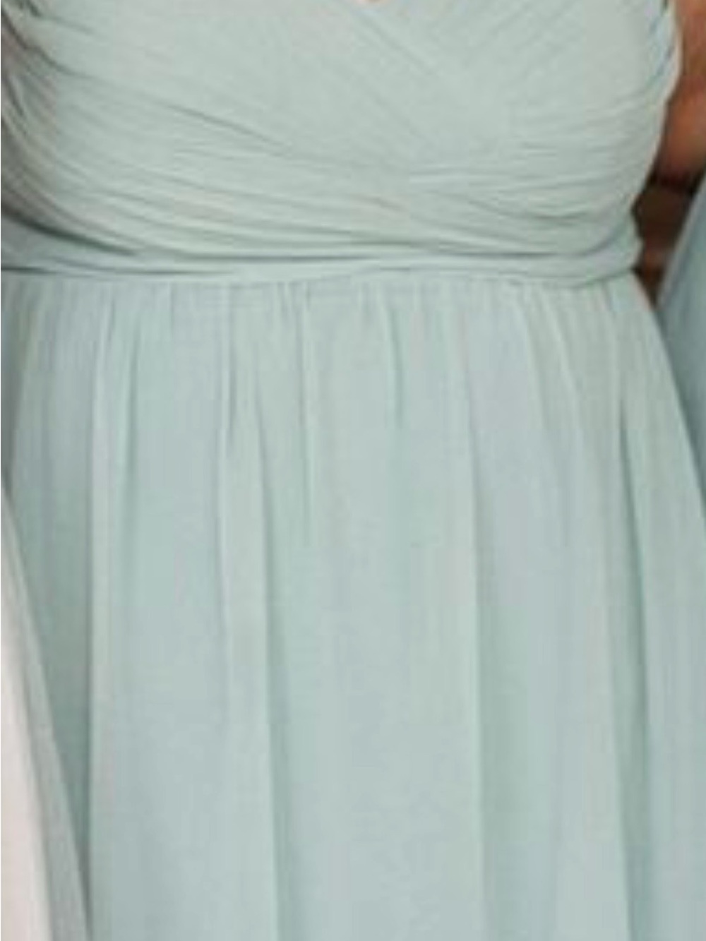 Azazie Blake Dress in Sage green